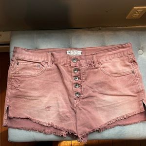 Free people Jean shorts